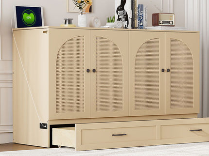 Murphy Bed With Large Drawers