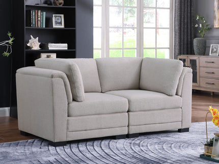 Kristin - Loveseat - Light Gray