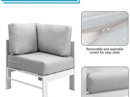 Outdoor Patio Set, All-Weather With Thick Cushions