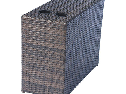6 Person Patio Seating Set With Cushions And Durable - Brown