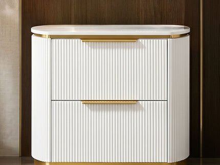 Giovanni - 2 Drawer Nightstand - White
