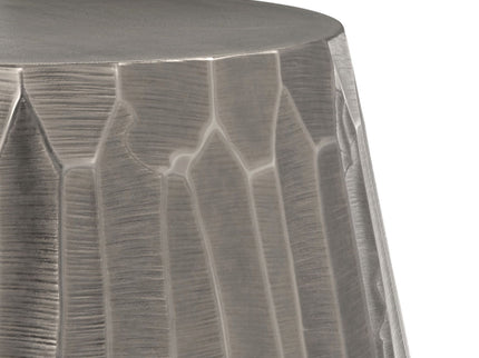 Nellie - Cast Aluminum Side Table - Black