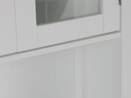 Acadian - Space Saver Cabinet - Pure White