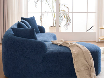Combined Sofa With 4 Pillows