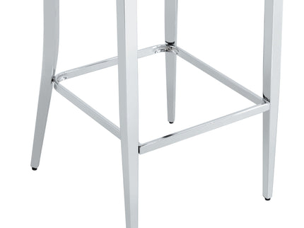 Bar Chairs & Crystal Clasp Design (Set of 2)