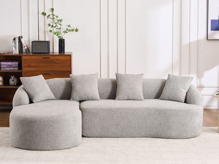 Combined Sofa With 4 Pillows