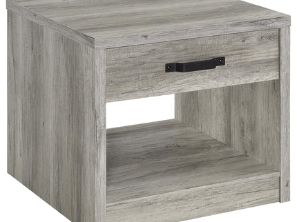 Nuberg - 1 Drawer Table - Gray