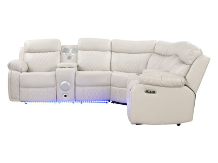 Lacrosse - Power Reclining Sectional Sofa
