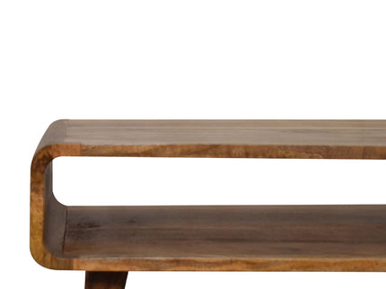 Solid Wood Open Media Unit