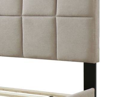 Full Sized Squares Bed With USB
