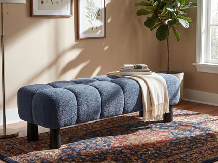 Luxury Upholstered Bench Ottoman