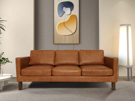 Memphis - Waxy Sofa - Cognac