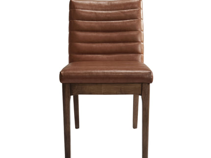 Upholstered Dining Chairs With Rubber Legs (Set of 2)