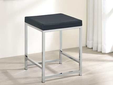 Upholstered Square Vanity Stool