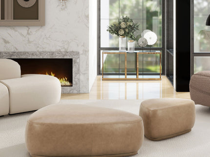 Pebble - Rounded Triangle Cocktail Ottoman