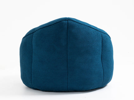 Bedding Bean Bag Sofa Chair High Pressure Foam With Footrest