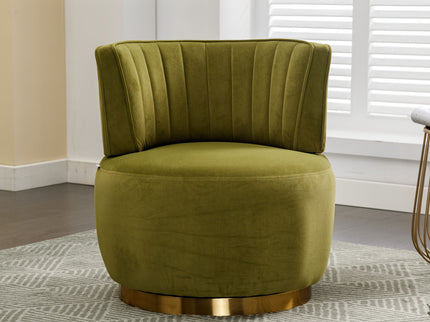 360 Degree Swivel Cuddle Barrel Accent Sofa Chair