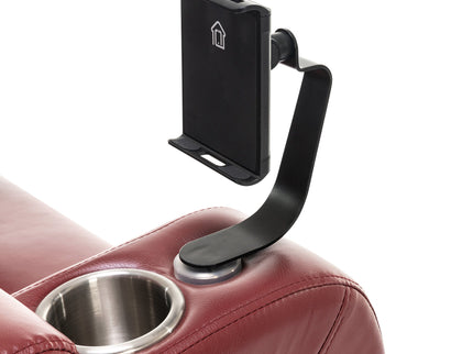 270 Degree Swivel Power Recliner With Tray Table, Phone Holder, Cup Holder, USB Port