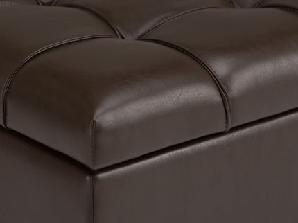 Sienna - Transitional Storage Ottoman Bench