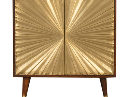 Manila - Cabinet - Gold / Brown