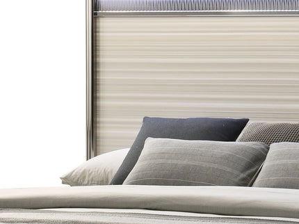 Leonor - Bed With LED Headboard And Footboard