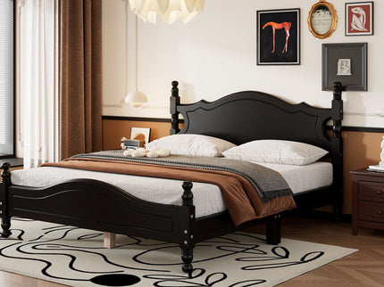 Platform Bed Frame With Slat Support