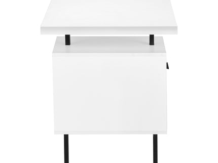 Computer Desk For Home Office, Laptop, Left, Right Set - Up, Storage Drawers, Contemporary & Modern