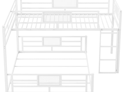 L-Shaped Bunk Bed & Safety Guaranteed