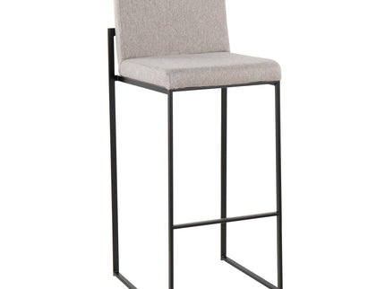 Fuji - Contemporary High Back Barstool Elegant Design