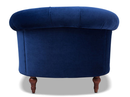 La Rosa - Victorian Tufted Upholstered Accent Chair