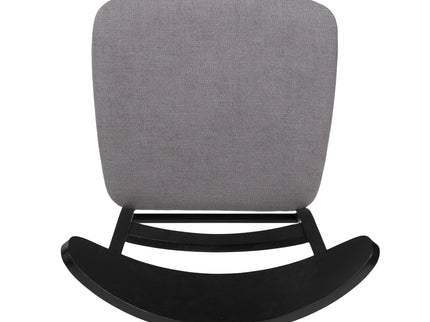 Modern Dining Chair With Upholstered Seat And Wood Frame