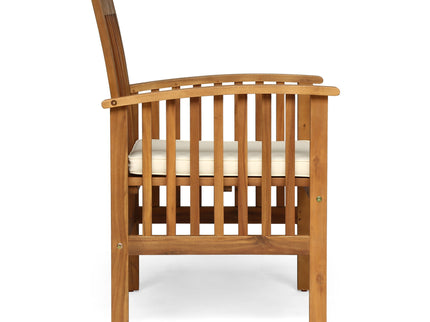 Casa - Acacia Dining Chair Set With Cushions,