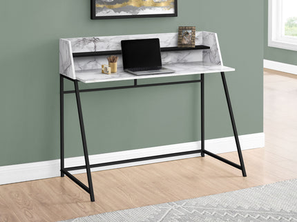 Computer Desk For Home Office Laptop, Storage Shelves, Contemporary & Modern