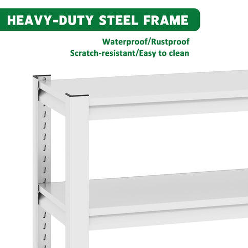 Stylish Metal rium Stand For 20 - 30 Gallon Tanks, 3 Tier Adjustable Shelf