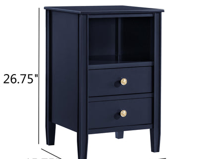 Winston - 2 Drawer Storage Nightstand