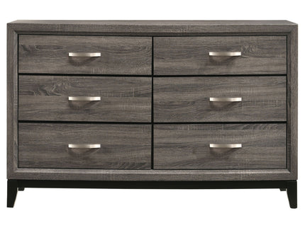 Cabrillo - 6 Drawer Dresser - Gray