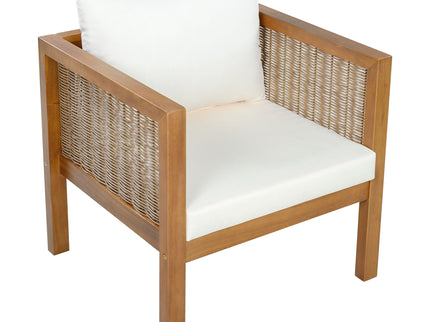 Patio Set Outdoor With Coffee Table And Cushions