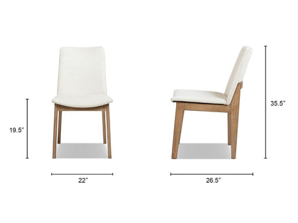 Auden - Dining Chair (Set of 2) - Light Beige