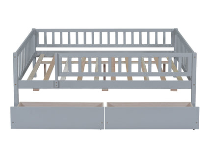Multifunctional Wooden Daybed Bed