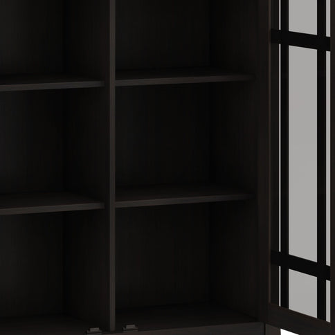 Bedford - Medium Storage Cabinet - Hickory Brown