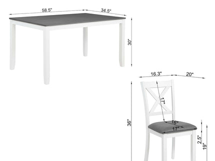 Kitchen Dining Set, Rectangular Dining Table