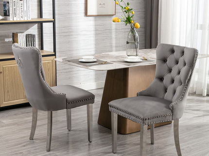 Nikki - Contemporary Upholstered Dining Chair (Set of 2)
