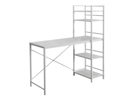 Computer Desk For Home Office, Laptop Storage Shelves