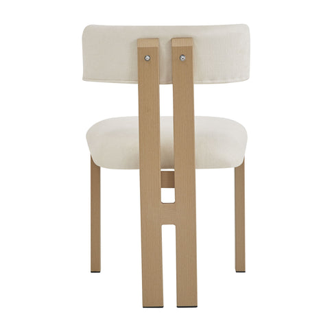 7 Piece Dining Set With Upholstered Armless Chairs And Table