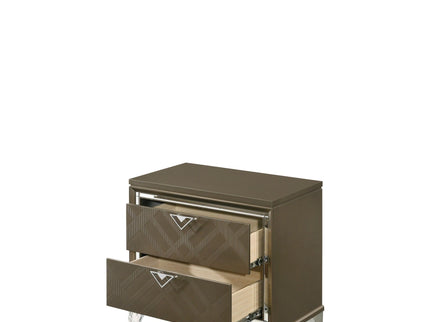 Skylar - Nightstand - Champagne
