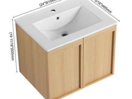 Floating Bathroom Vanity With Sink Combo