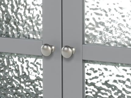 Bathroom Vanity With Ceramic Sink, Adjustable & Open Shelf