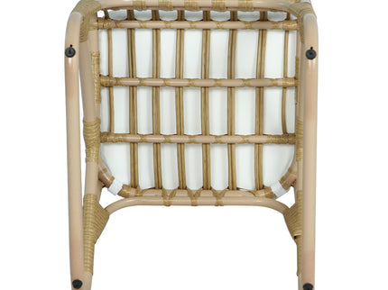Outdoor Wicker Dining Chairs With Washable Cushion (Set of 2)