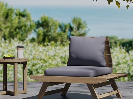 Sedona - Outdoor Club Chair With Slatted Design