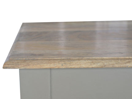 Hand Painted Writing Desk - Gray